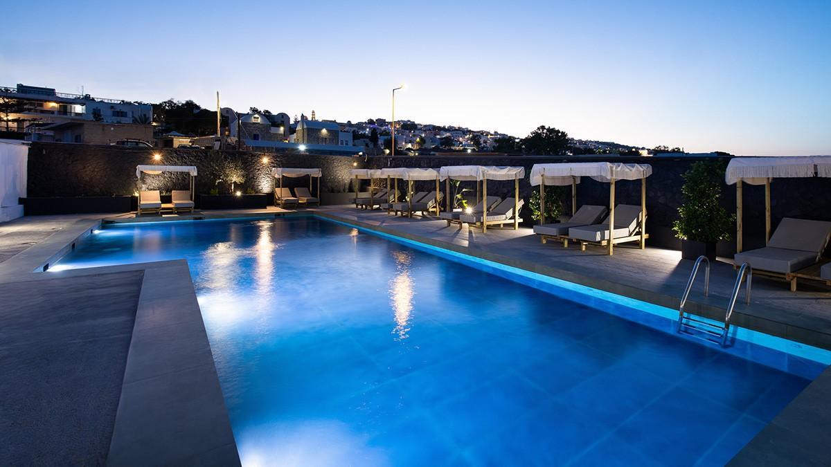 The Noverian Bios Santorini Boutique Hotel Firá Buitenkant foto